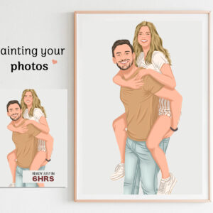 Custom Couple Portrait