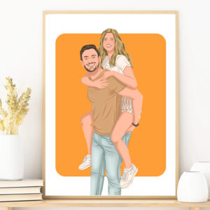 Custom Couple Portrait3