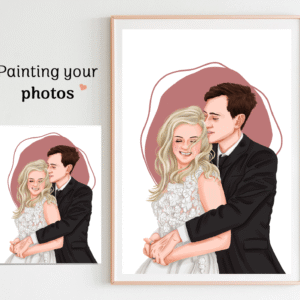 Custom Faceless Digital Drawing3