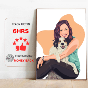 Custom Pet Portrait1