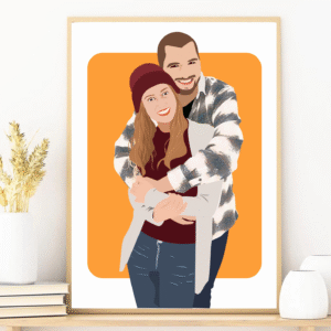 Illustration Sans Visage De Portrait2