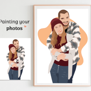 Illustration Sans Visage De Portrait3